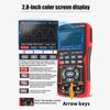 Digital Oscilloscope Multimeter 48MSaCelsiuss Sampling Rate 10Mhz Bandwidth  9 Counts True   2.8inch   Color Display Multimetro