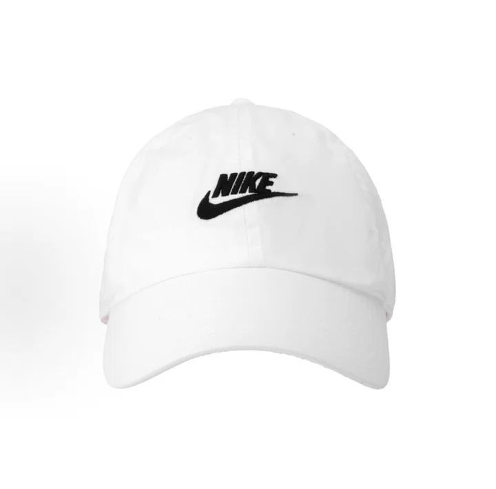 Nike Embroidered Casual Cotton‑Twill Hat, Adjustable Breathable Headwear for Daily Street Style & Outdoor Walking FB5368-100