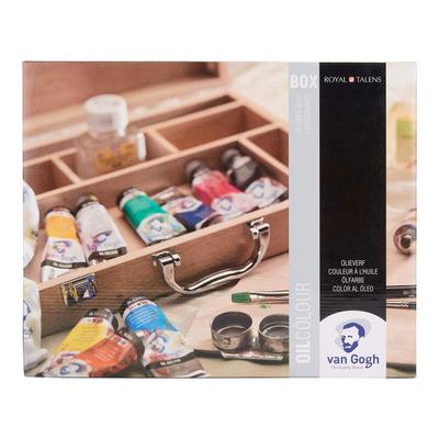 Набор масляных красок Talence Van Gogh в деревянной коробке BASIC-BOX T0284-0510