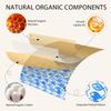 3 Rolls Reusable Beeswax Food Wrap 3 Size DIY Cutting Bread Storage Wrap Multi-role Beeswax Cloth Roll for Sandwich Cheese Fruit