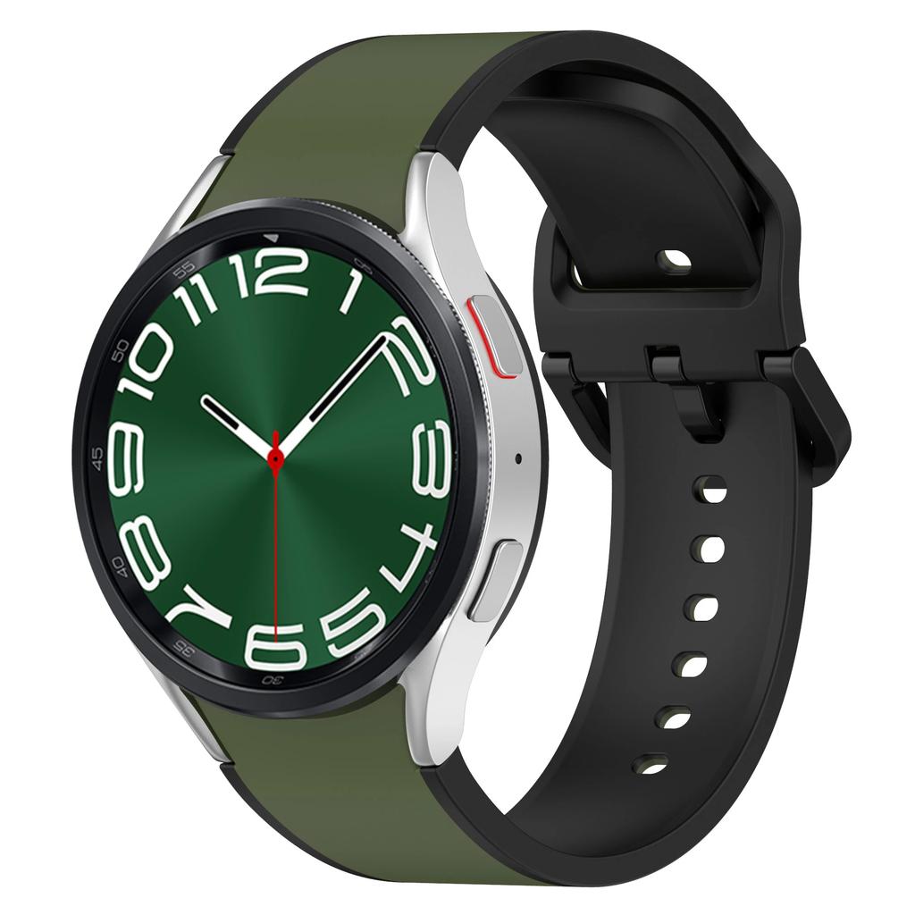 Силиконовый ремешок без зазоров для Samsung Galaxy Watch 7/6/5/4 44мм 40мм 5Pro 45мм Браслет Galaxy 6 Classic 47мм 43мм 46мм Correa