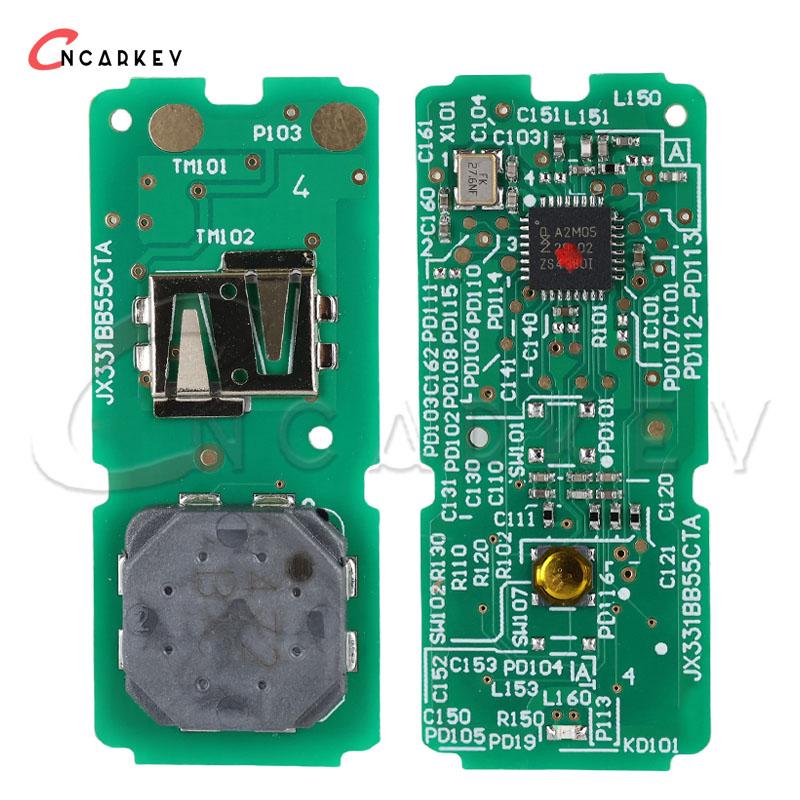 Smart Key Tag for Yamaha XMAX 300 NVX 155 Motorcylce Scooter QBIX AEROX JAUNS B5X Card 315mhz 433MHz ID49 Chip Car Remote Fob