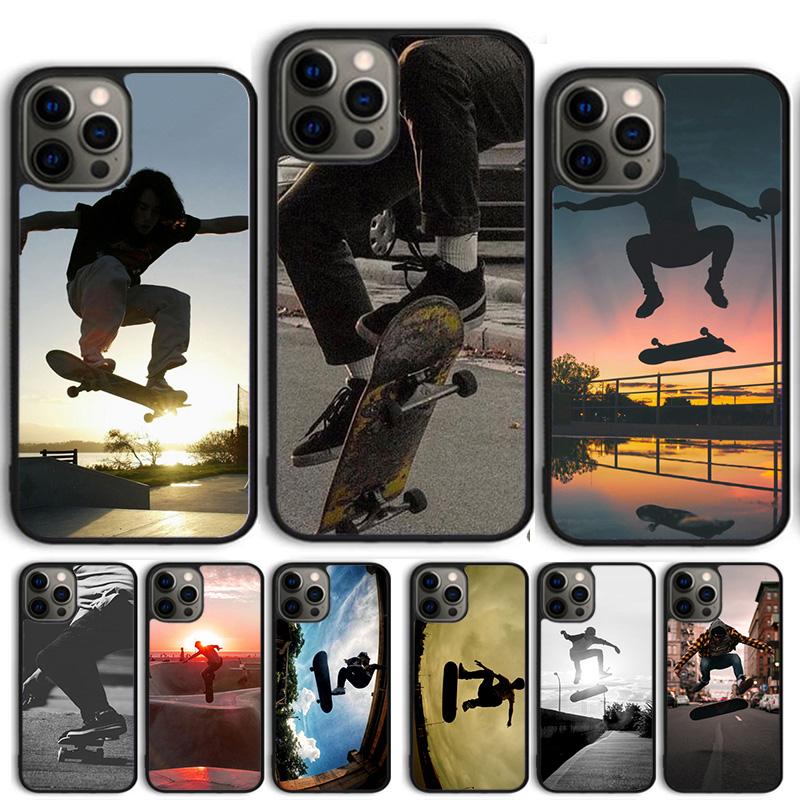 Skate Extreme Sport Phone Case Cover For iPhone 17 Air 15 16 14 13 12 Pro Max 11 Pro Max Plus Coque Shell