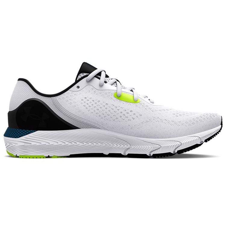 Under Armour HOVR Sonic 5 Comfort Fabric Low Top Casual Running Shoes Men Sneaker White 3025649-100