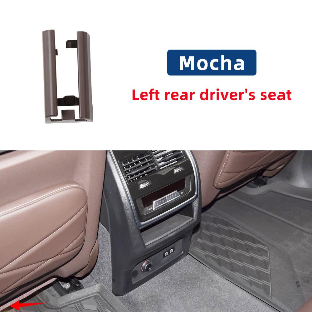 Upgraded LHD RHD Interior Car Front Left Right Seat Sliding Track Rail Trim Cover For BMW X5 X6 X7 G05 G06 G07 G18 -2025