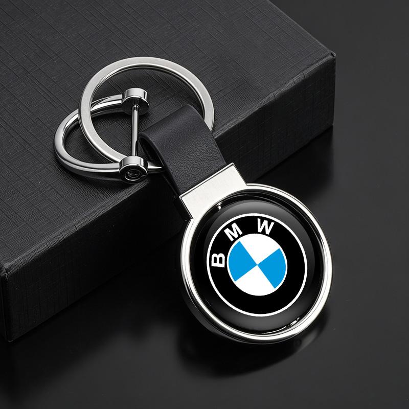 1PC Double-Sided Logo Keychain Luxury Car Keychain for BMW 1 3 4 5 6 7 Series X1 X3 X4 X5 X6 G20 G38 F20 F39 F48 E46 E60 E36 E39 gzsh02