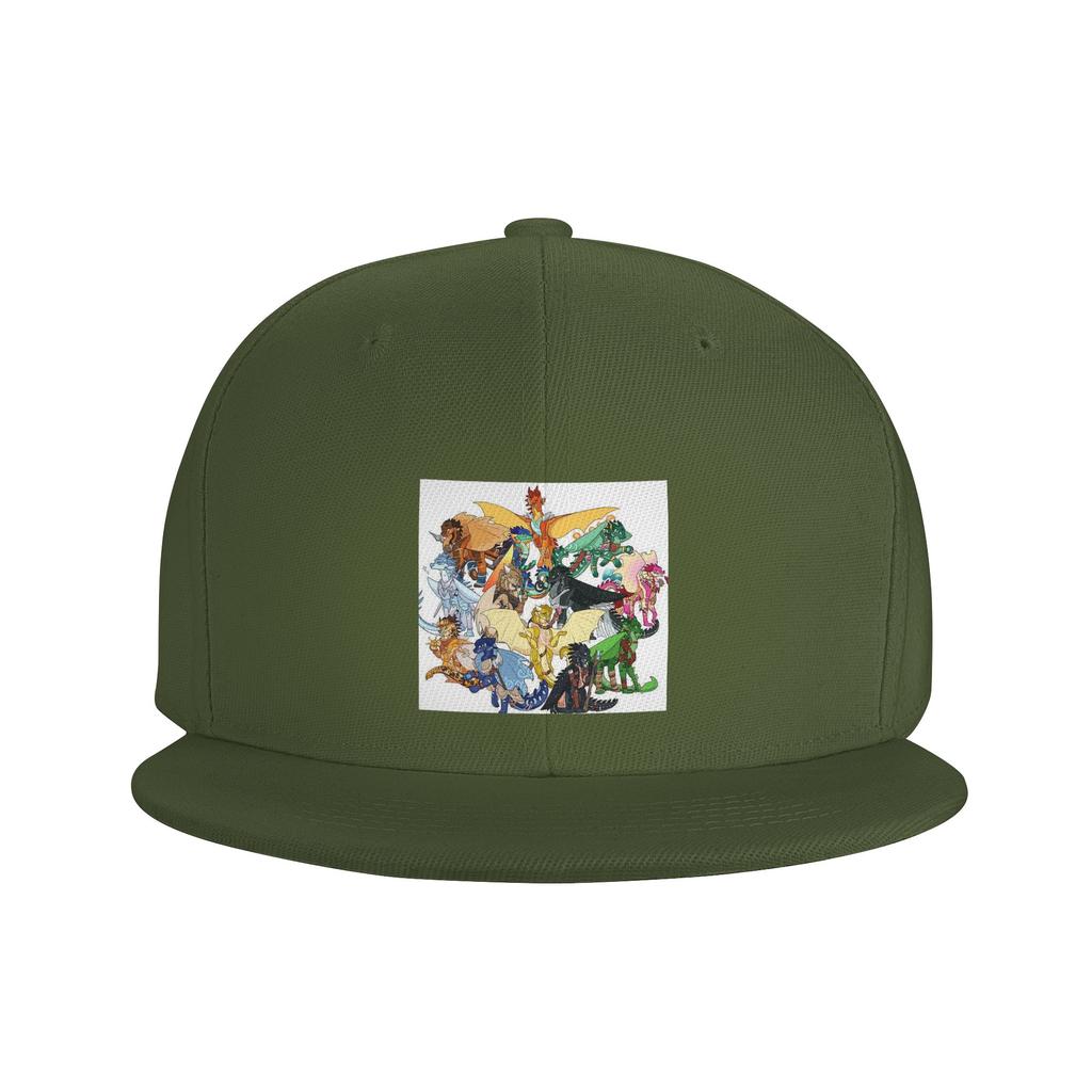 Крыло Огня Все Драконы Бейсболки Snapback Модные Бейсболки Дышащие Повседневные Кепки Outdoor для Унисекс и Женщин