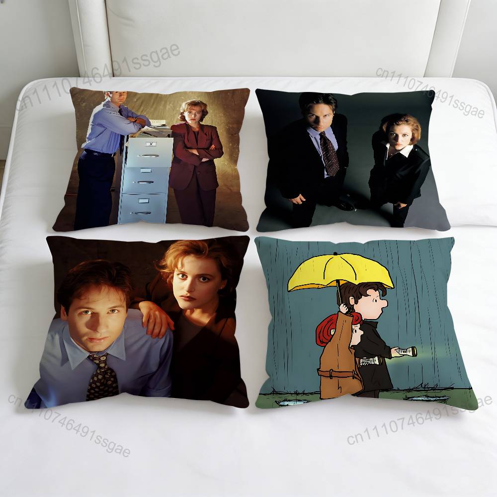 The Fantastical XX Files Cool Fashion Square Pillow Case Durable Throw Pillow Cover for Sofa Couch Chair