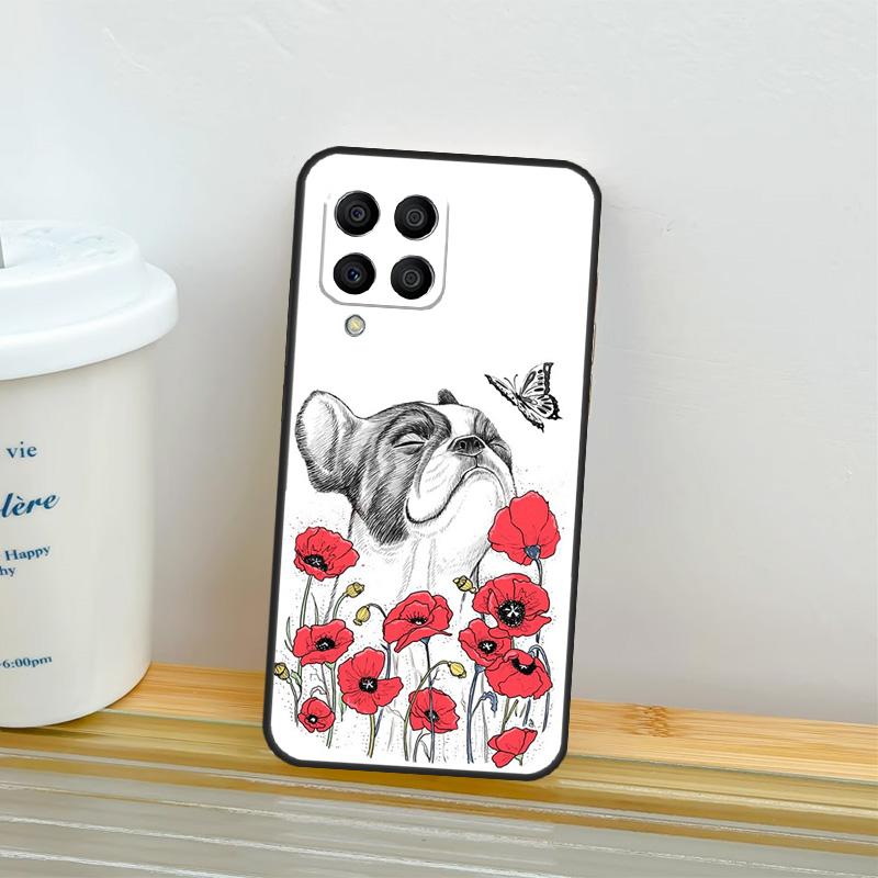 Cute Pug Dog Case For Samsung Galaxy M21 M31 M11 M13 M54 M34 M14 M56 M36 M16 M53 M32 M52 M35 M55 M15 M06