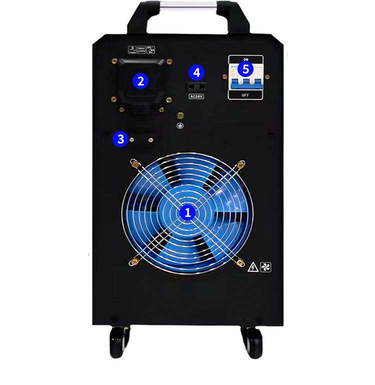 NBC/MIG-350/500/630 Dual-Purpose Gas Shielded Electric Welder, 380V