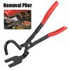 Car Repairs Kits Anti-Slip Handle Tools Car Exhaust Rubber Pad Pliers Exhaust Hanger Removal Puller Exhaust Pipe Gasket Removal Plier