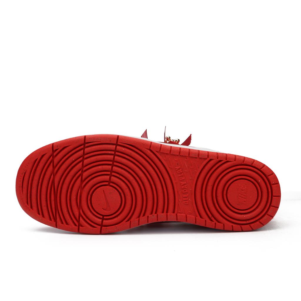 Nike Court Borough Eternal Love Slip Resistant Cushioning Low top Skateboard Shoes Women's Red DV5456-137(Team900-)