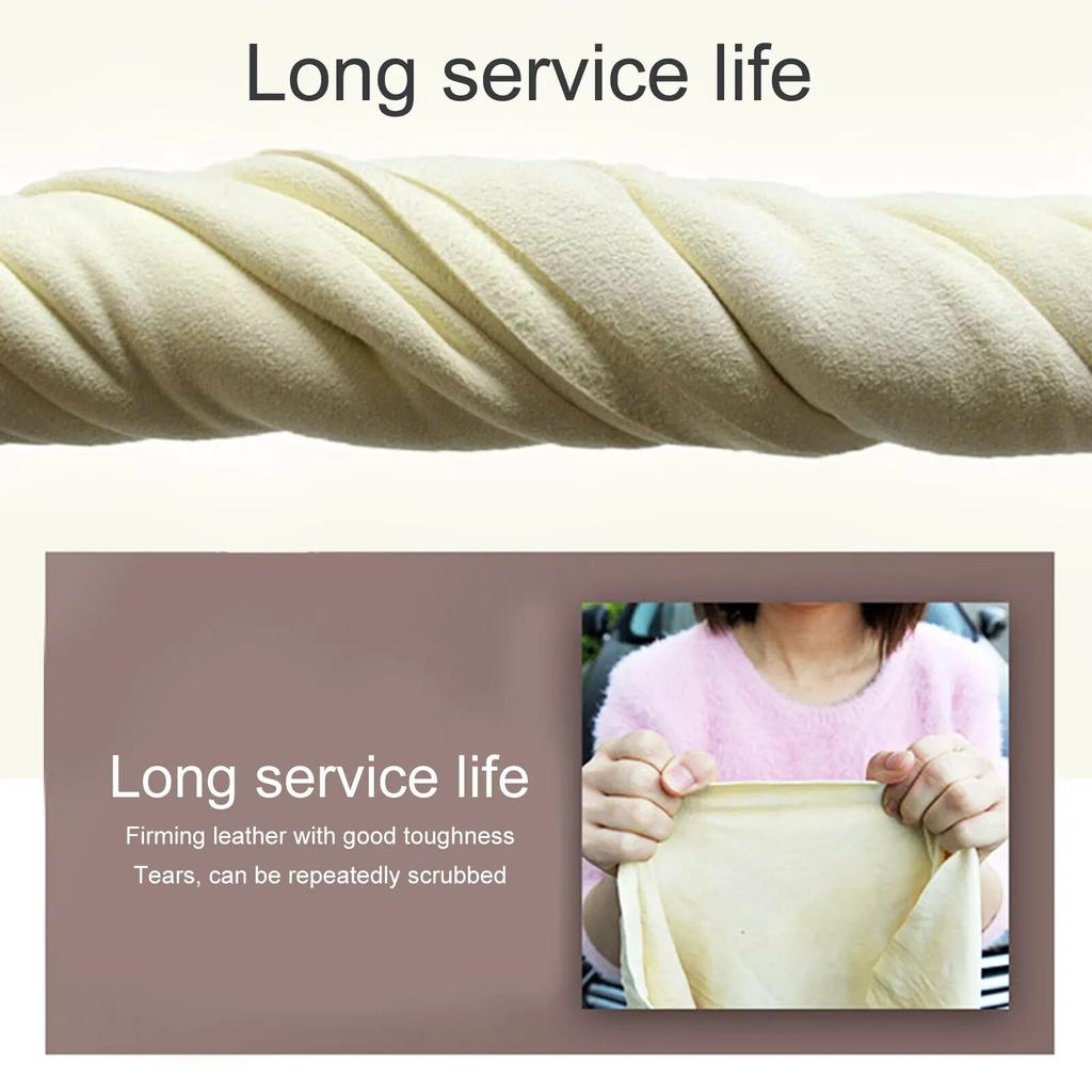 Натуральная тряпка для ухода за автомобилем из замши, тряпка для мытья из натуральной овчины, замша, ультра впитывающие быстросохнущие полотенца для аксессуаров для автомойки