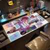 Gta Customized Name Mouse Pad Desk Mouse Pad Ultra-Long Desk Mat Non-Slip Rubber Base Office and Gaming Desk Decoration