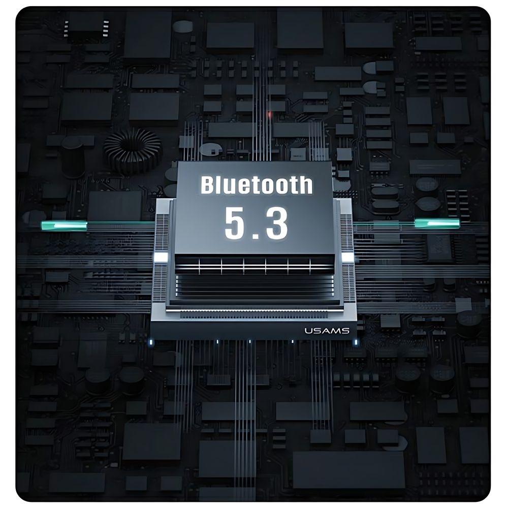 Usams Słuchawki Bluetooth 5.3 Tws X-Donseries Enc Bezprzewodowe Czarny/Black Bhuencxd01 (Us-Xd19)