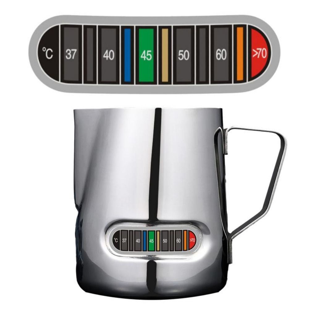 10Pcs Waterproof Cup Kettle Temperature Tester Reusable Discoloration Thermometer  Milk Water Food