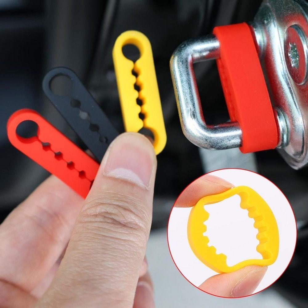 Soundproofing Car Door Lock Protectors Silicone Sound Damper Door Lock Buffer  Auto Accessory
