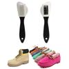 Handheld 3 Sides Washing Cleaning Brush Suede Nubuck Shoes Boot Cleaner Tool