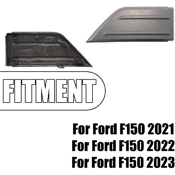 Front Lower Bumper Guards Pads Inserts End Caps Outer Cover Panel Grill for Ford F-150 F150 2021 2022 2023 Passenger Side ML3Z-17E810-AA Exterior