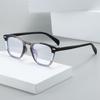 Anti-Blue Light Eyewear Retro Fashion Square Rivets Lady Man Glasses Vintage Brand Women Eyewear Blue Light Blocking Man Eyewear