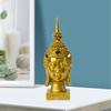 Статуя Будды, настольное украшение, компактная, прочная скульптура для домашнего декора, декоративная фигурка для