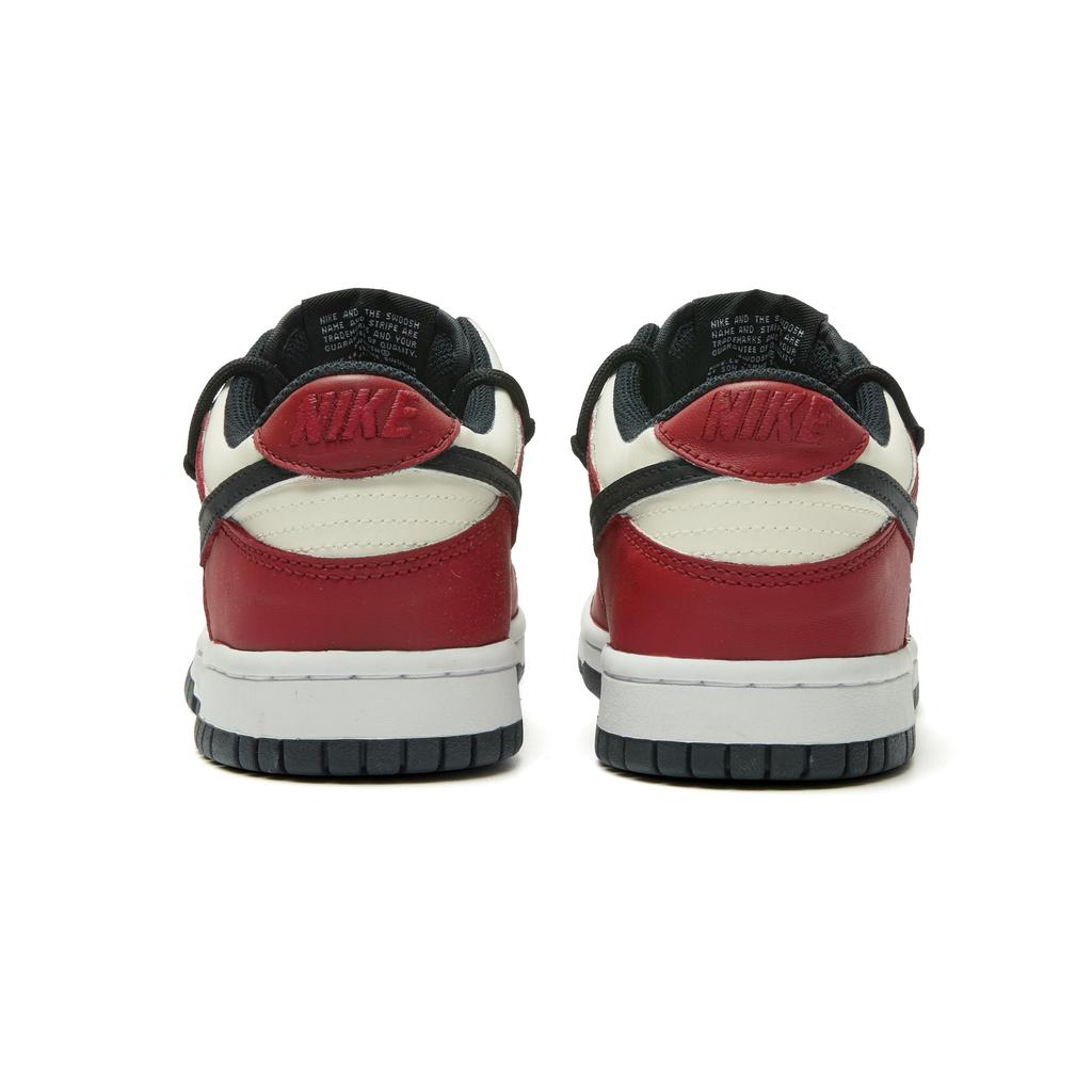 Nike Dunk Slip Resistant Abrasion Resistant Low top Skateboard Shoes Unisex Beige Red Black HF5441-100(Team575-)