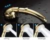 Pause Button 3 Settings Modern Water Saving 360 Degree Adjustable Gold Hand Shower Head