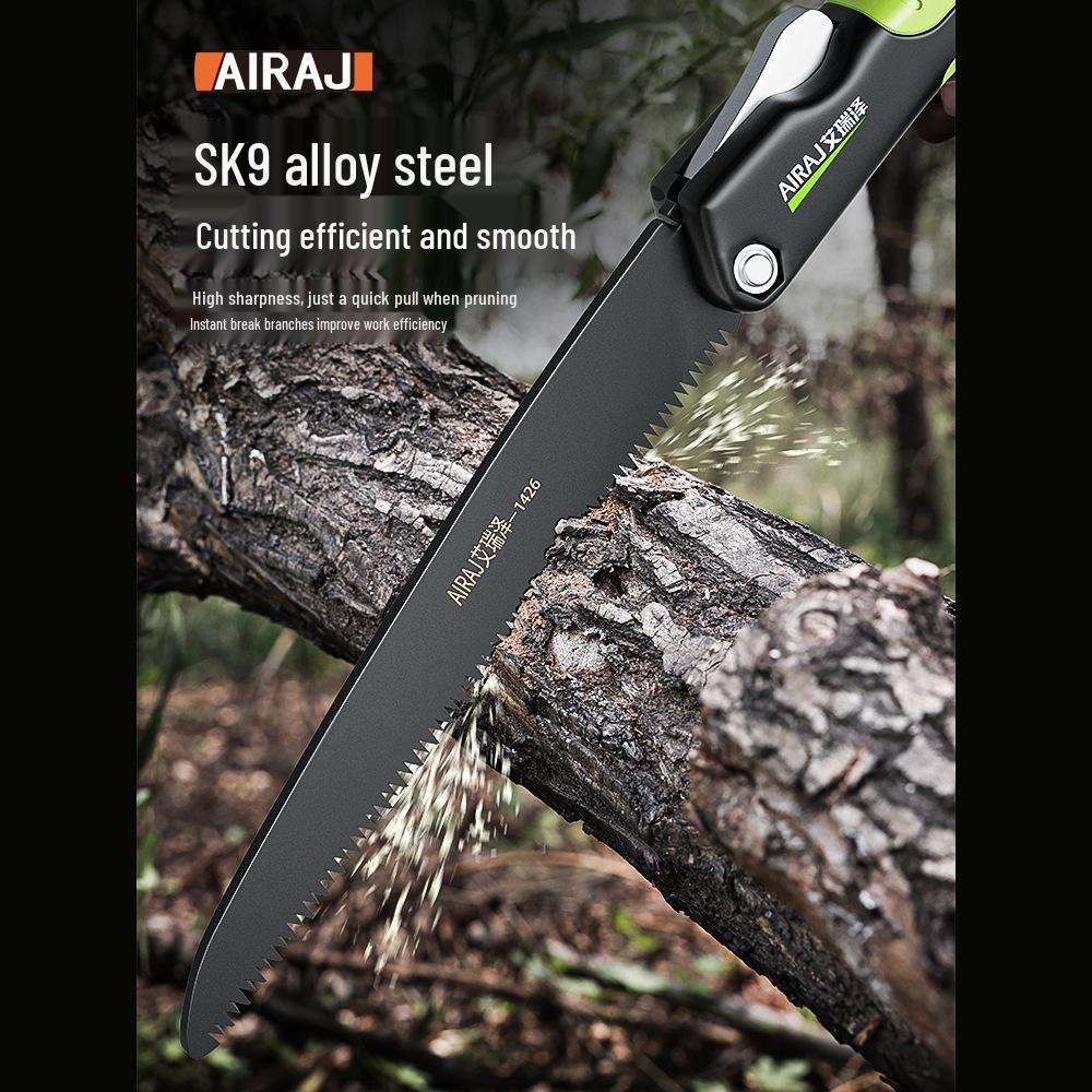 Компактная ручная пила по дереву - Складной ручной инструмент для резки деревьев и древесины