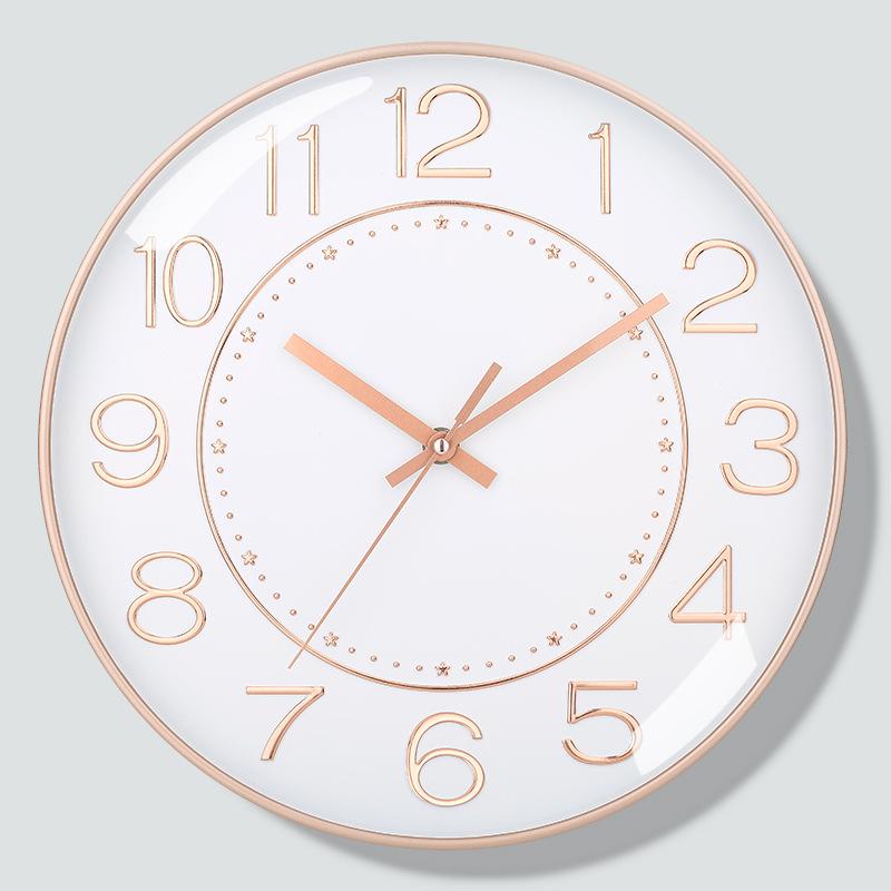 Модные цифровые настенные часы без перфорации, бесшумные, точное время в пути, настенные часы для спальни, друзей, детского кабинета
