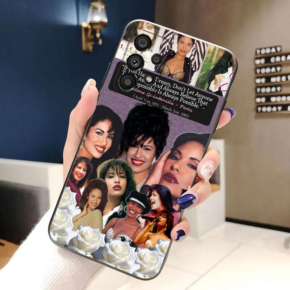 Чехол для телефона S-Selena Q-Quintanilla для Samsung Galaxy A72 A71 A55 A54 A53 A52 A42 A34 A33 A32 A23 A22 A21S A20S Чехол Funda Оболочка