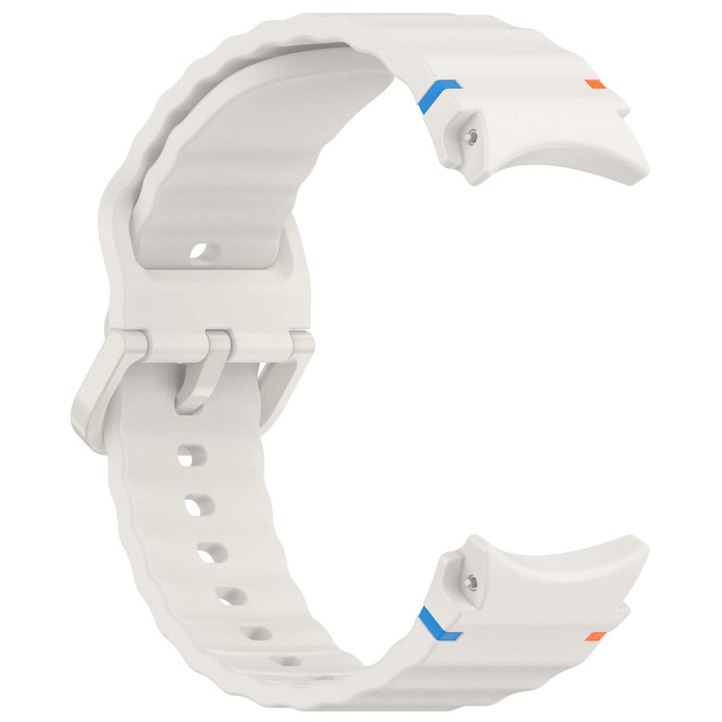 Compatible Silicone Strap with Colorful Buckle for Samsung Galaxy Watch7/FE/6/5/4