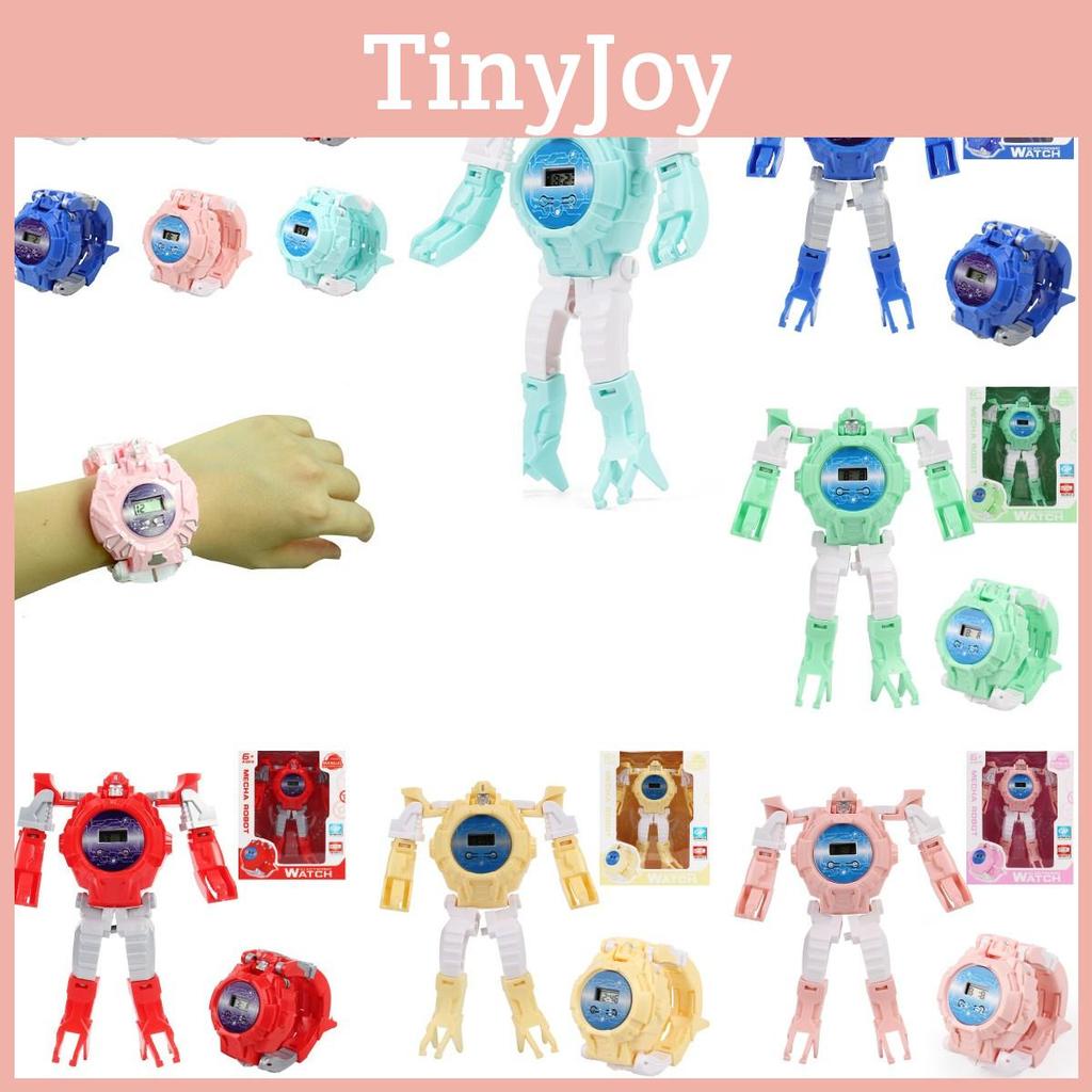 Детские часы-трансформер электронные часы две формы игрушка для детей