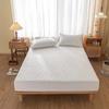 Хороший водонепроницаемый стеганый наматрасник размера King Queen, воздухопроницаемый чехол для кровати с защитой от клещей, не включая наволочку