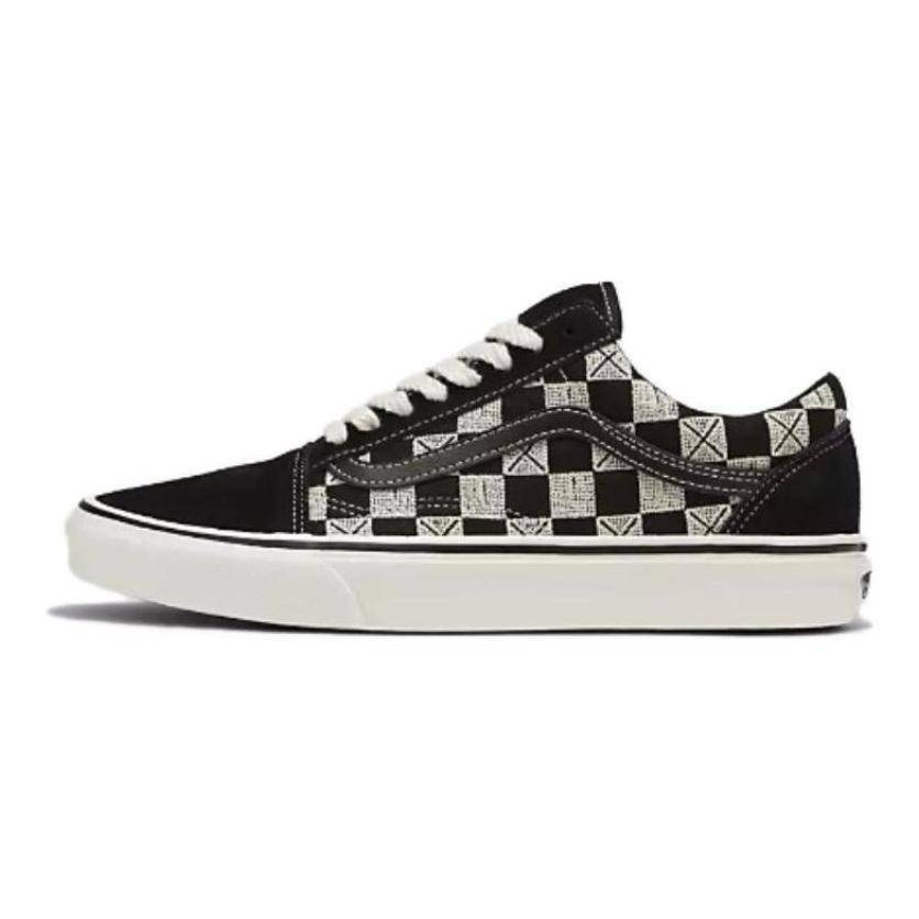 Vans Кеды 'Black' Old Skool с размытым принтом VN000CP5BM8