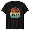 Legends Were Born Unisexs TShirt March Vintage Birthday Gift For Him