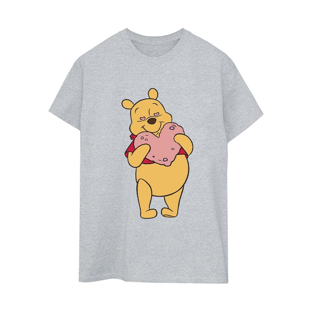 Disney Womens/Ladies Winnie The Pooh Heart Eyes Cotton Boyfriend T-Shirt