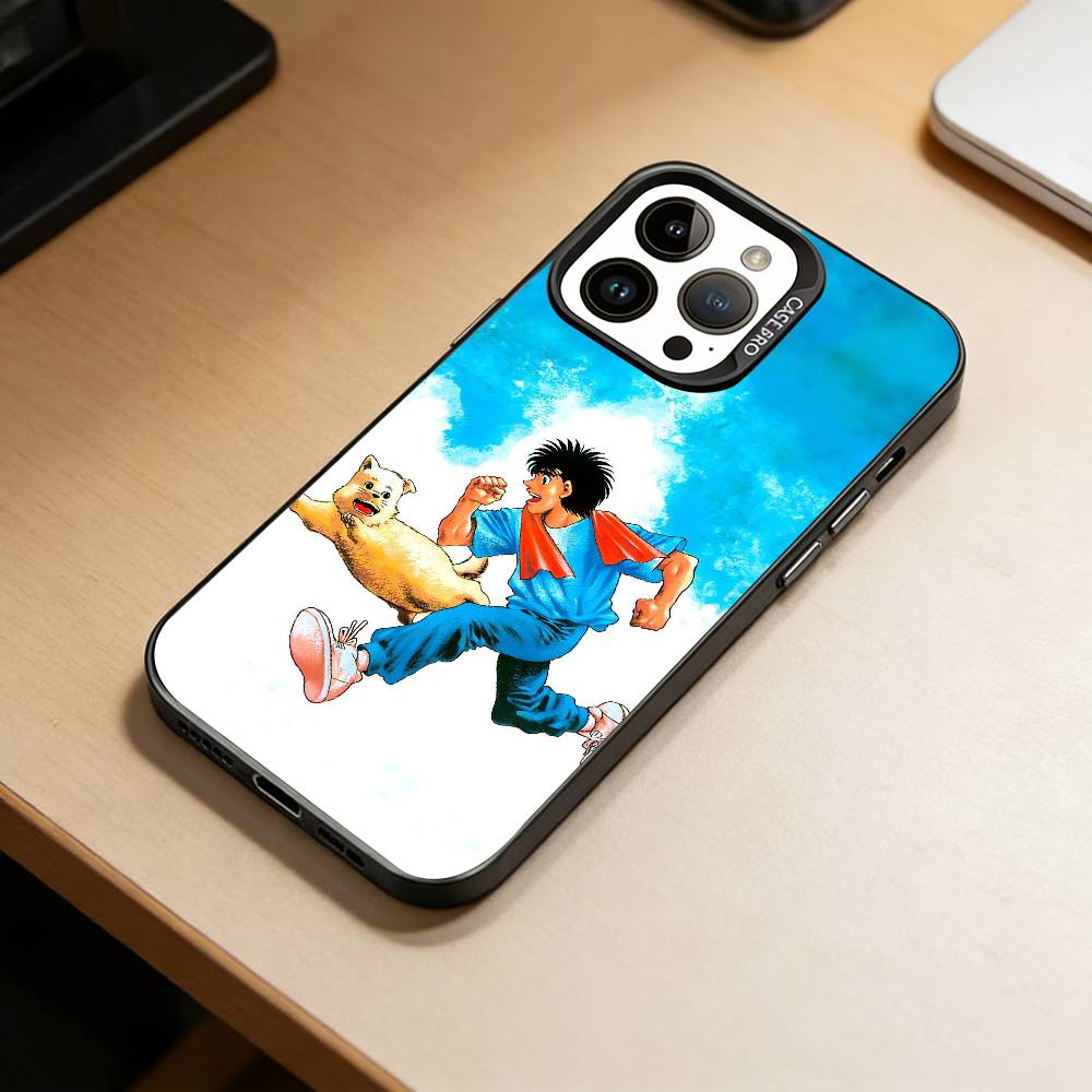 H-Hajime no-OO Ippo Phone Case For iPhone 17,16,15,14,13,12,11 Plus,Pro Max,XS,Colorful Silver Phone case Funda Cover