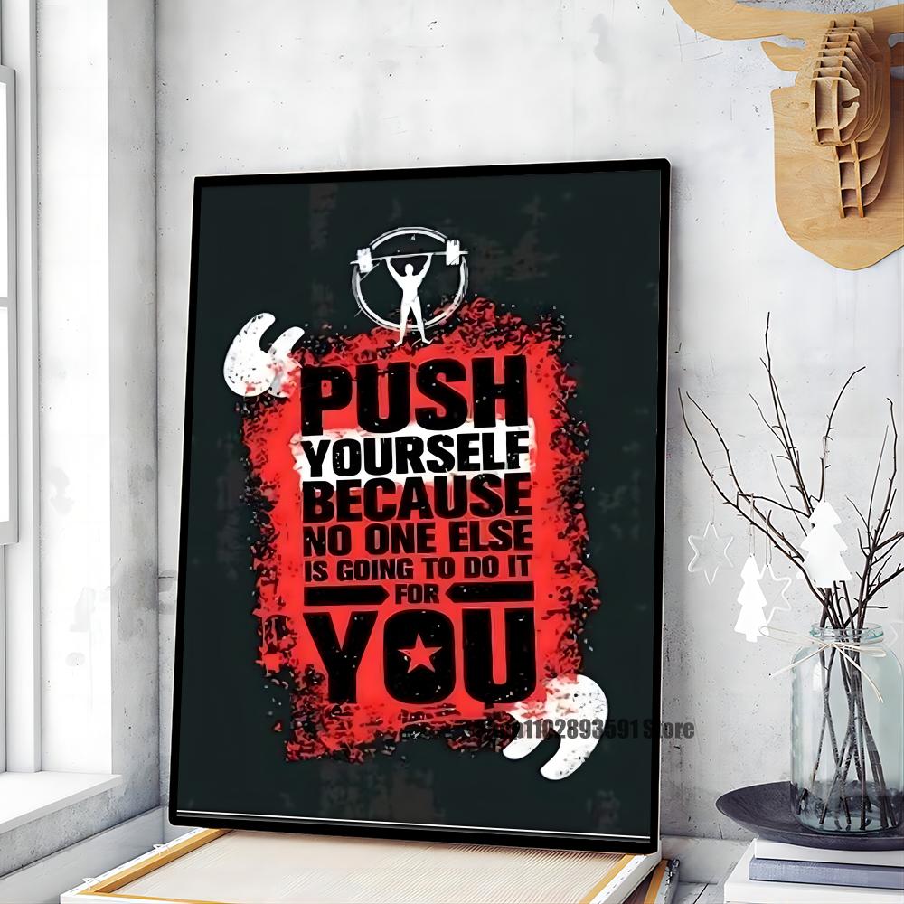 1 шт. Grind Hustle Success Мотивационный постер Бумага для печати Главная Спальня Вход Бар Кафе Искусство Живопись Украшения