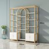 Elegant Display Stand: Nail Art and Skincare Storage Rack for Beauty Salons