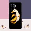 Мемы Мультяшный Забавный Чехол Банан Для Oppo A60 A40 A80 A5 Pro A15 A16 A17 A57 A77 A94 A74 A54 A76 A96 A18 A38 A58 A78 A98