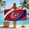 Crystal Palace Football Beach Towel Soft Microfiber Summer Towel Quick Dry Absorbent Towel for Beach Swimming Pool Travel