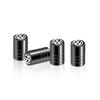 Car Wheel Tire Valve Caps Tyre Rim Stem Covers Auto Accessories For Volkswagen Bora Polo Golf Passat Touareg Tiguan Vento Sharan