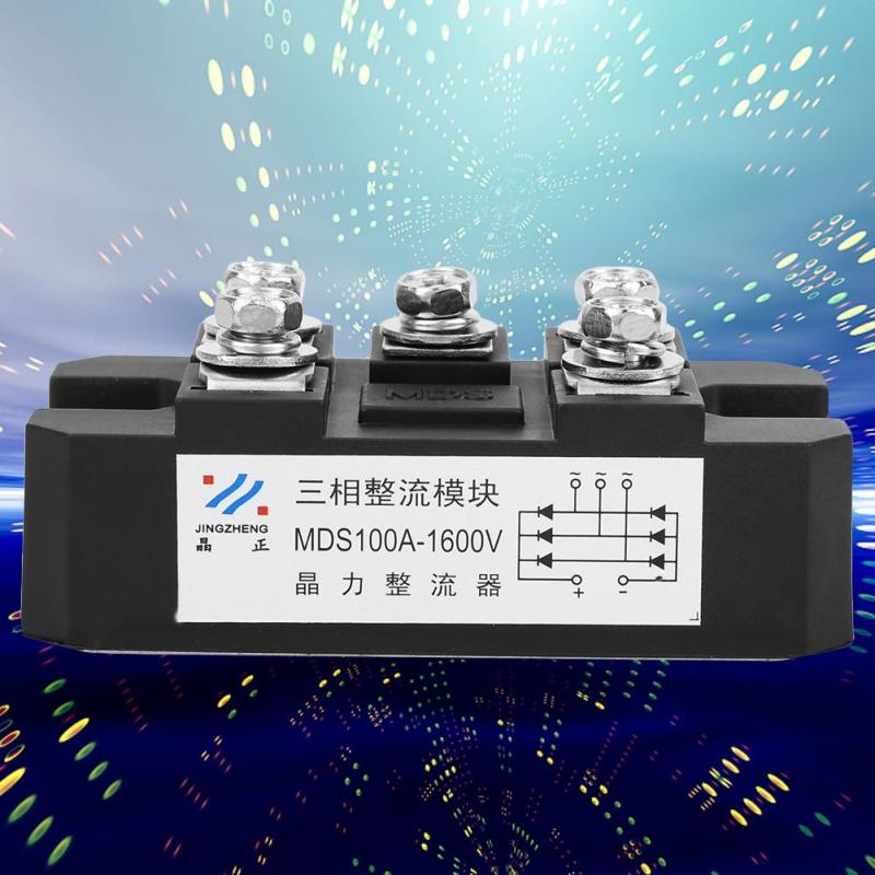 Mds-100A 1600V Terminals 3 Phase Full Diode Module Bridge Rectifier