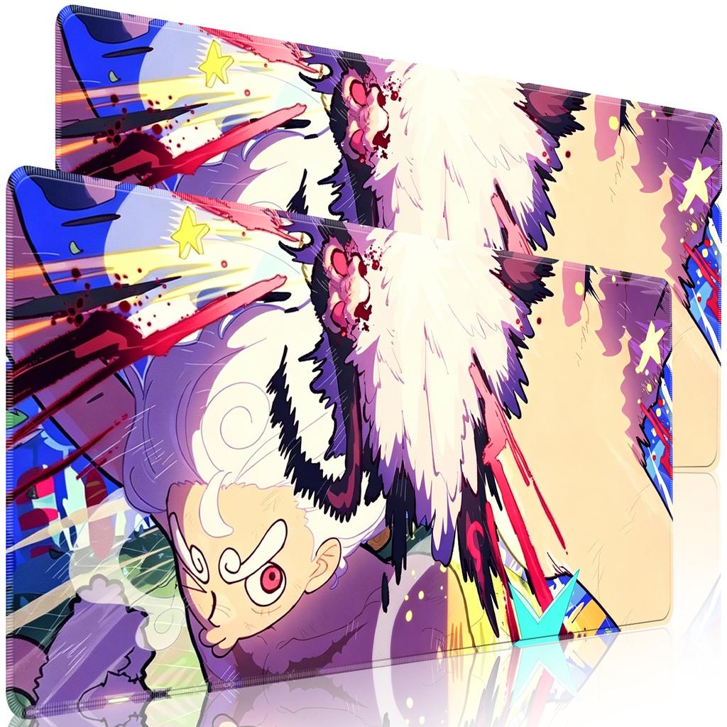 Mouse Pad Laptop Accessories Gamer Rug Japan Anime Luffy Keyboard Pad One P-Piece Print Desk Mat Office Carpet Gaming Mouse Mat