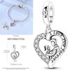 Charms Plata De Ley 925 Devil's Eye Infinity Eternal Symbol Dragonfly Positioning Buckle Charms Fit Women DIY Jewelry