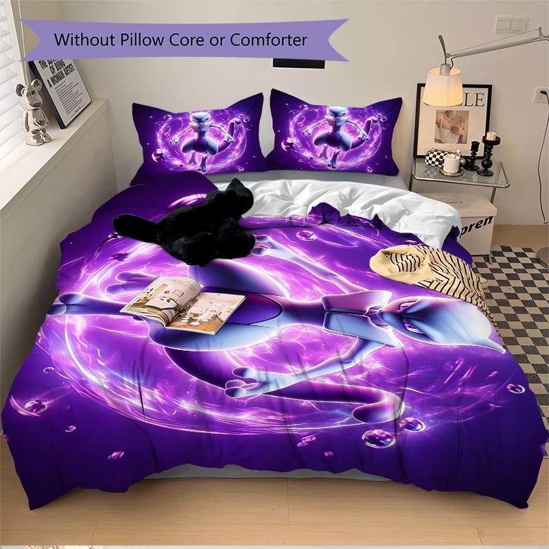 3Pcs Magical Cosmic Dance Bedding Set Quilt Cover Pillowcase Home Christmas Xmas Halloween Gift 1 Duvet Cover 2 Pillowcase M928542