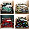 Dinosaur Bedding Duvet Cover, Household Bedding Large Duvet Cover and Pillowcase Australia/EU/US Single/double Bed Full Size
