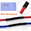 10 Комплектов 16 AWG 2-контактный разъем Автомобильные водонепроницаемые разъемы для проводов 2-контактные автомобильные электрические разъемы Быстроразъемный 2-контактный клеммный соединитель