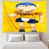 Custom Name Jeffy Print Tapestry, Backdrop, Easy Setup, Ideal for Bedroom, Office & Living Room, with Aesthetic Wall Hanging Decor.
