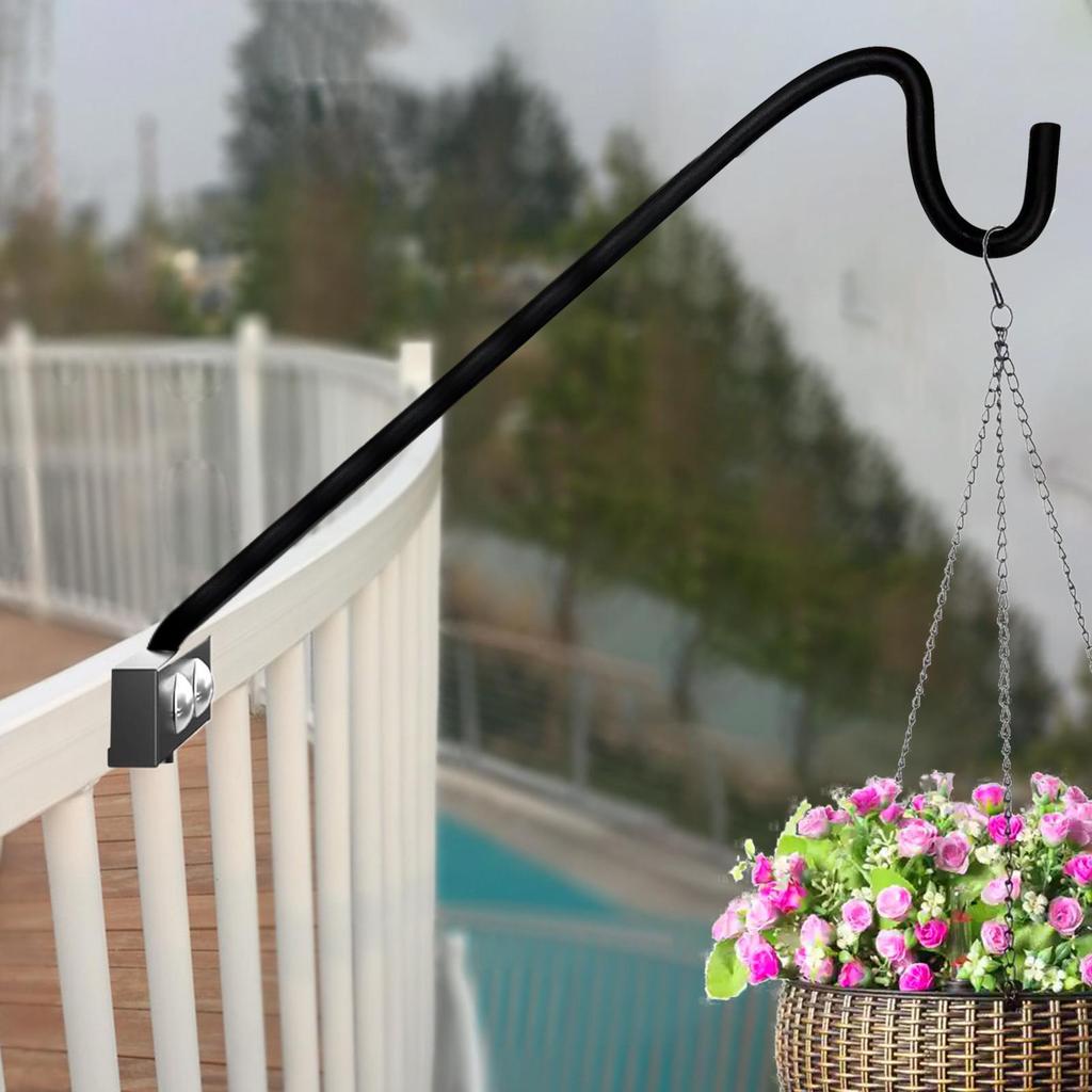 Подвеска для кормушки для птиц на террасу, вращающийся крюк для подвешивания кашпо, поворотная подвеска для кашпо и кормушки для патио, сада, двора, для подвешивания растений